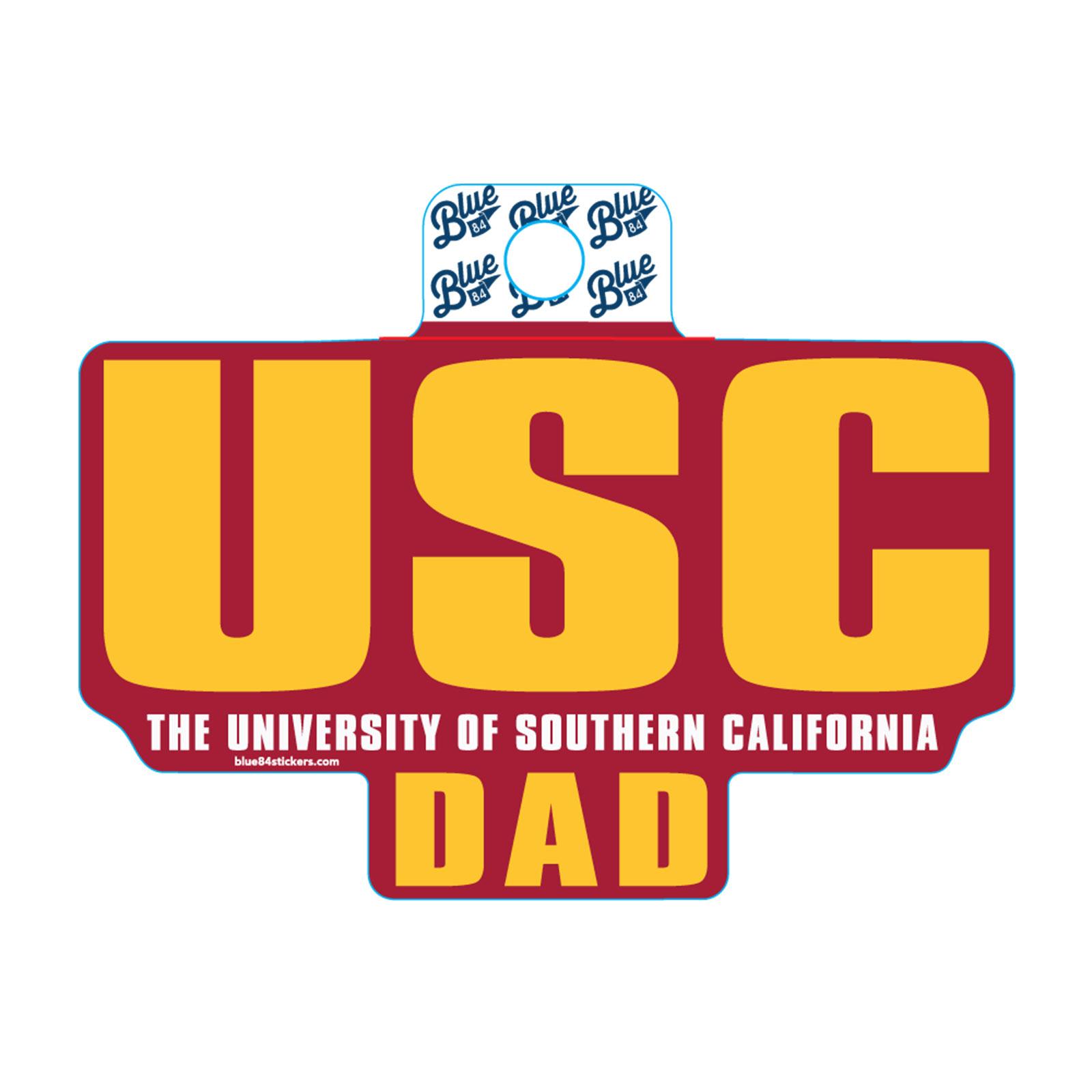 USC Dad See Through Sticker by Blue 84 image01